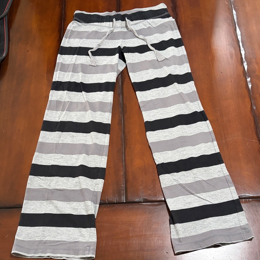 Striped Pants Thin material Sleepwear